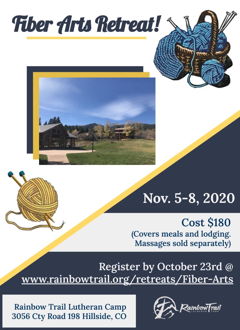 Fiber Arts Retreat « Rainbow Trail Lutheran Camp